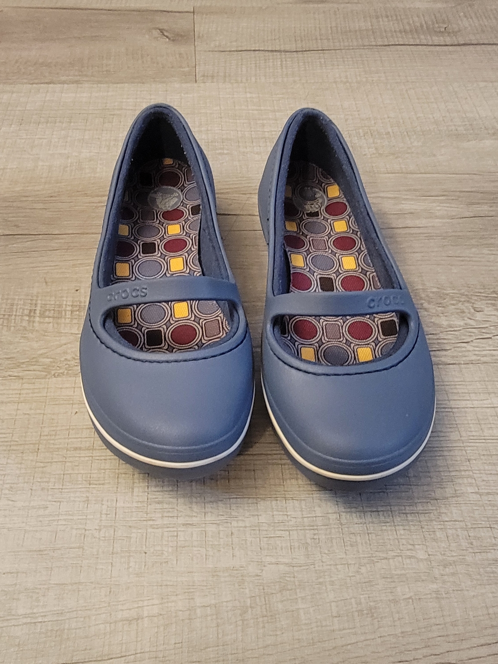Crocs Kids' Blue Mary Jane Casual Shoes